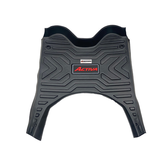 7D Footmat/Floor mat Compatible for Scooter/Scooty Activa 6G (Black)