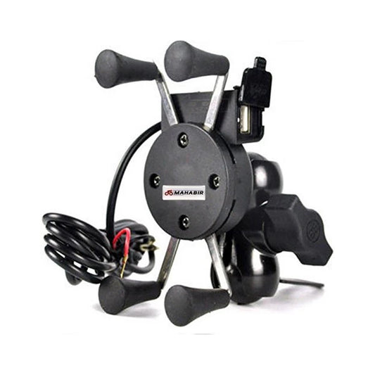 Mobile holder with charger
