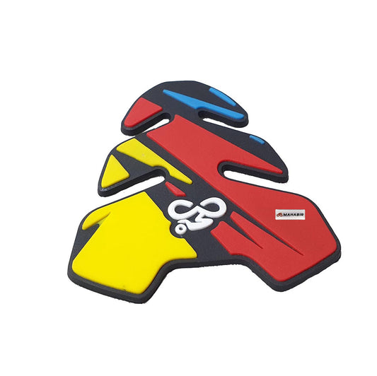 Motorcycle tank pad