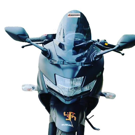 Suzuki Gixxer wind protection