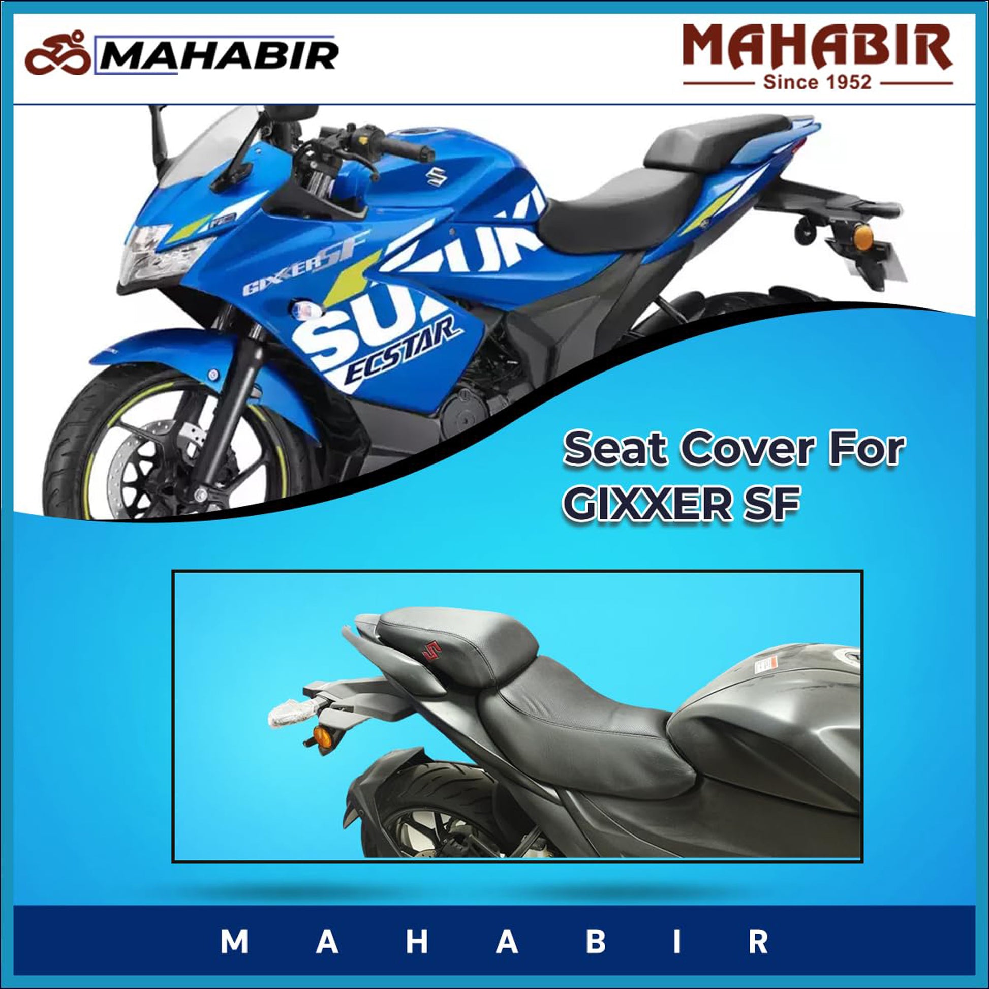 suzuki gixxer seat cover price