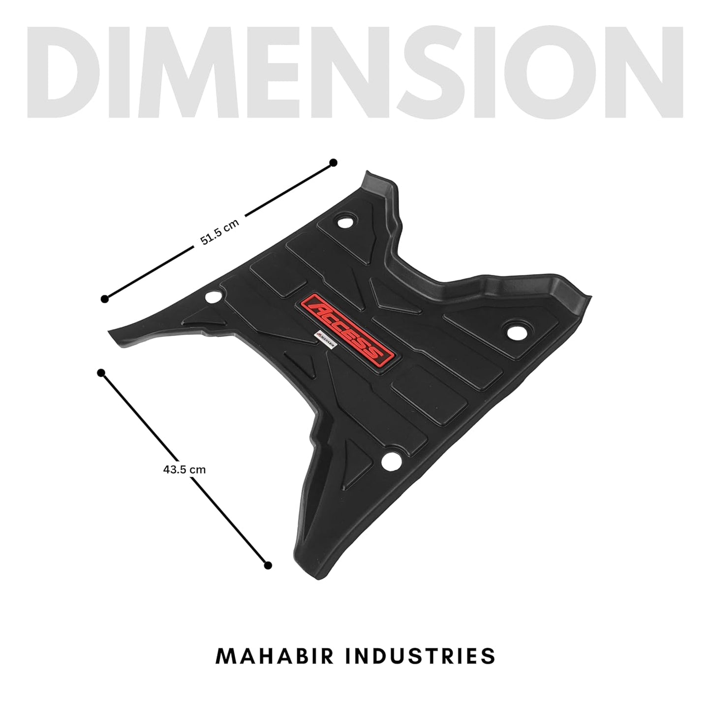 Access 125 (2025 Model) 7D PVC Rubber Footmat