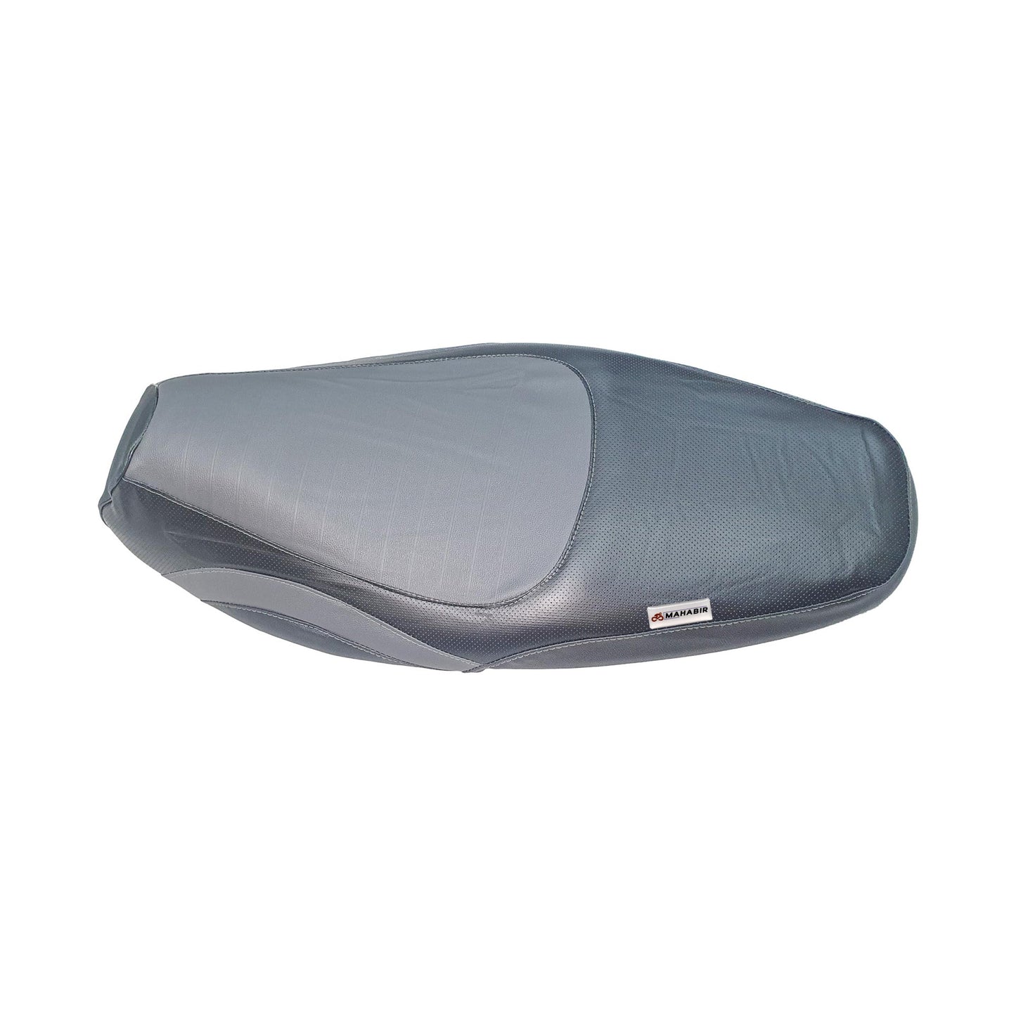 SEAT COVER BURGMAN STREET 125 BS6 WITH CUSHIONING(Grey & Black)