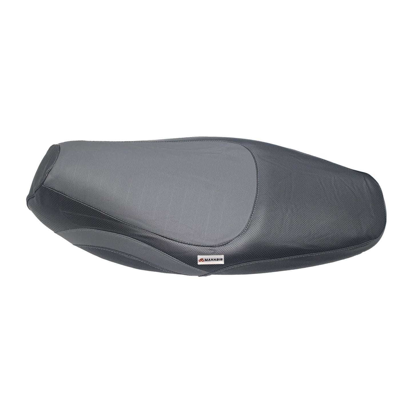 SEAT COVER BURGMAN STREET 125 BS6 WITH CUSHIONING(Grey & Black)