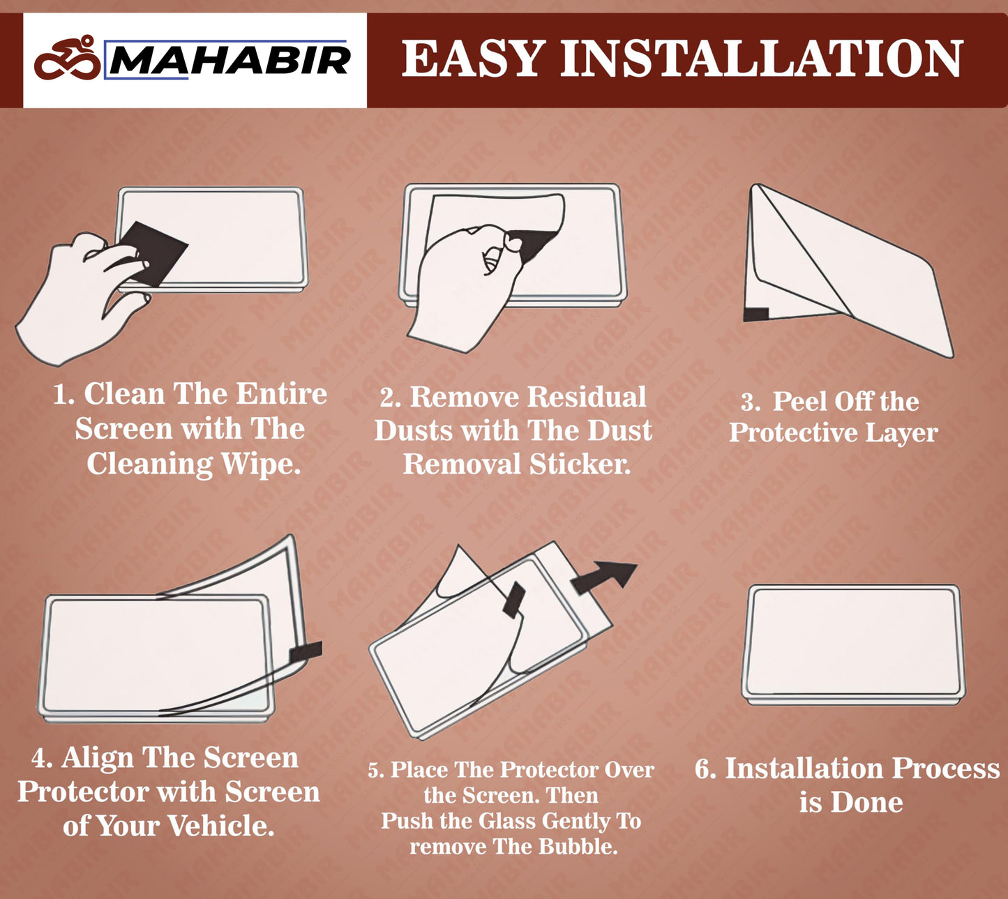 METER SCREEN PROTECTOR GUARD FOR I QUBE