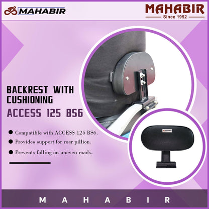 BACKREST ACCESS 125 BS6 WITH CUSHIONING