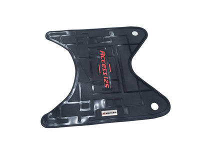 Black foot mat for Suzuki scooters
