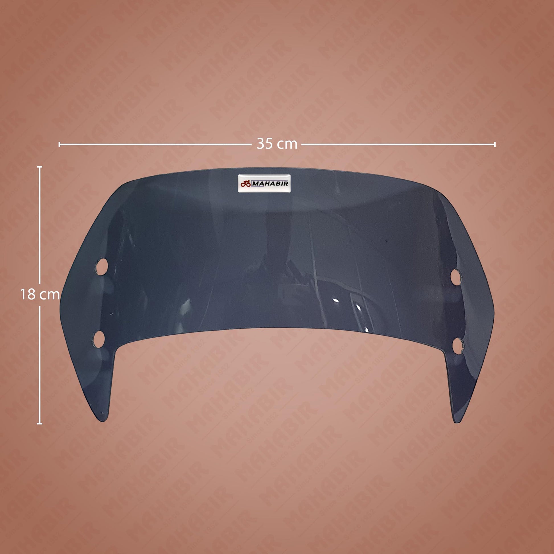 Custom-fit windscreen for scooters
