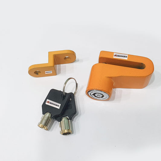 Disk lock for bikes