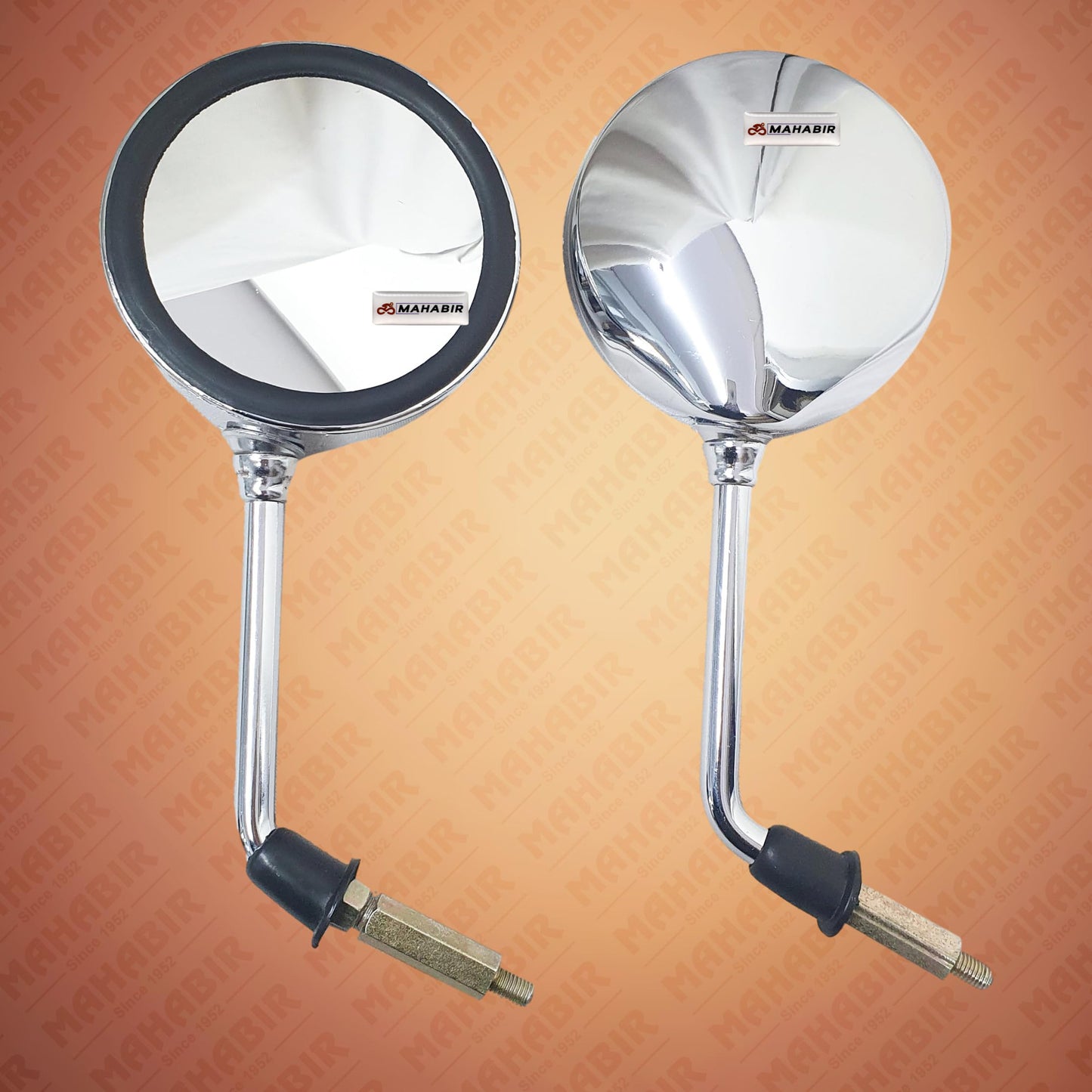 Durable front mirrors for scooters
