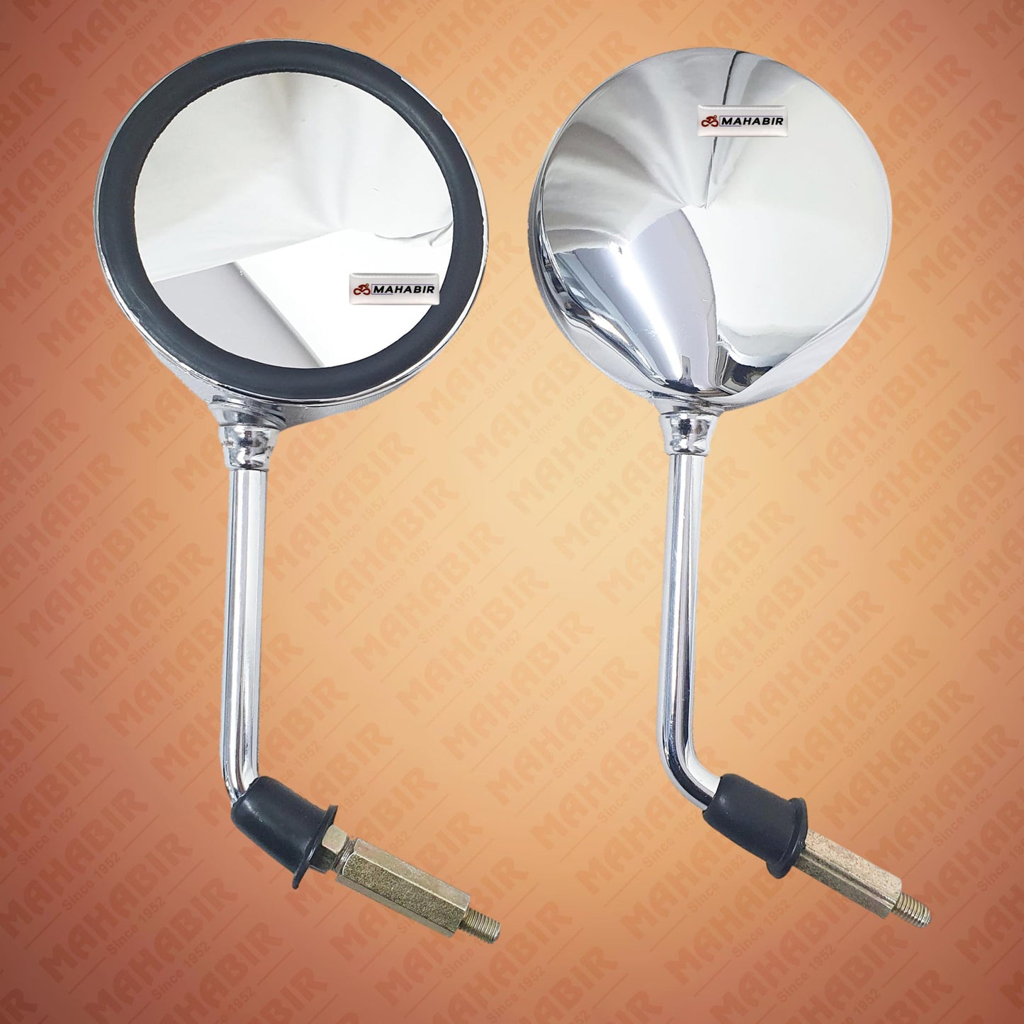 Durable round mirror for Suzuki Access
