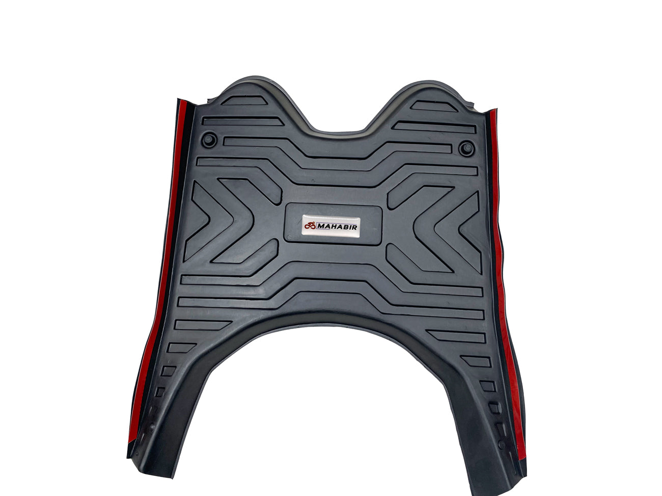 3D Footmat/Floor mat Compatible for Scooter/Scooty Jupiter 110 (Black)