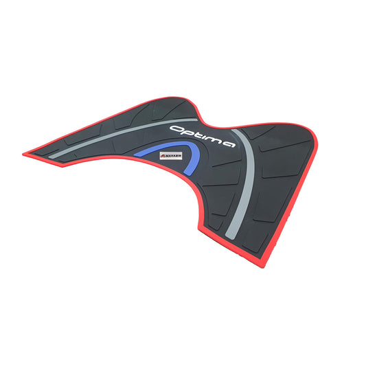 Optima Grey & Blue Footmat