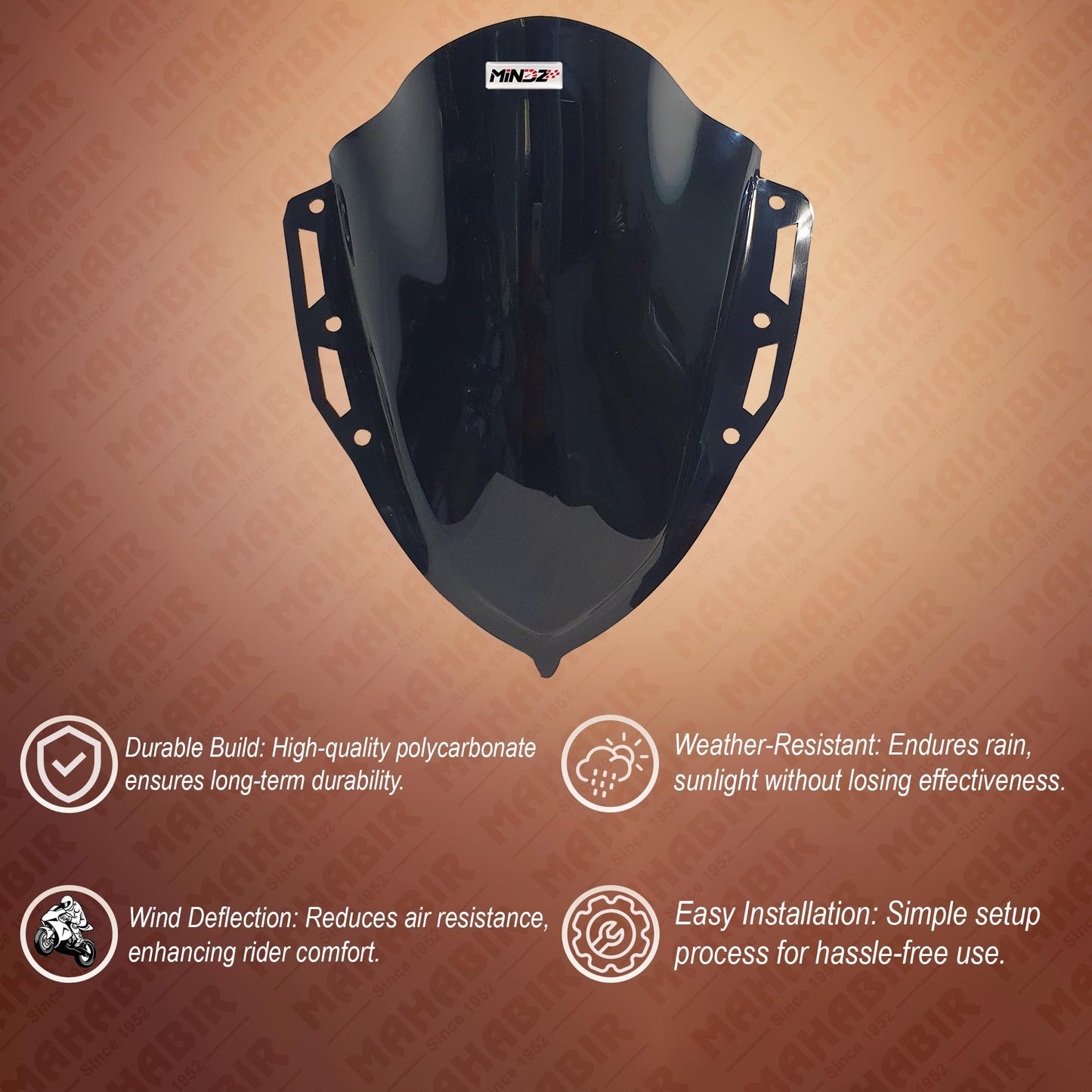 Premium Windshield for Yamaha R15 V4