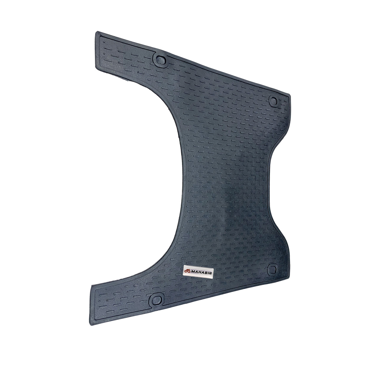 Premium black floor mat for scooters
