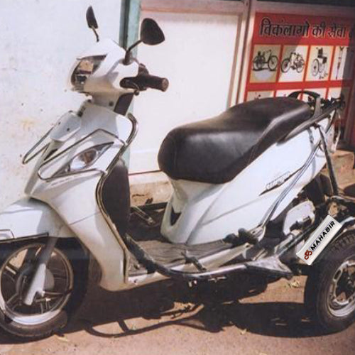 Side Wheel Attachment for TVS Wego