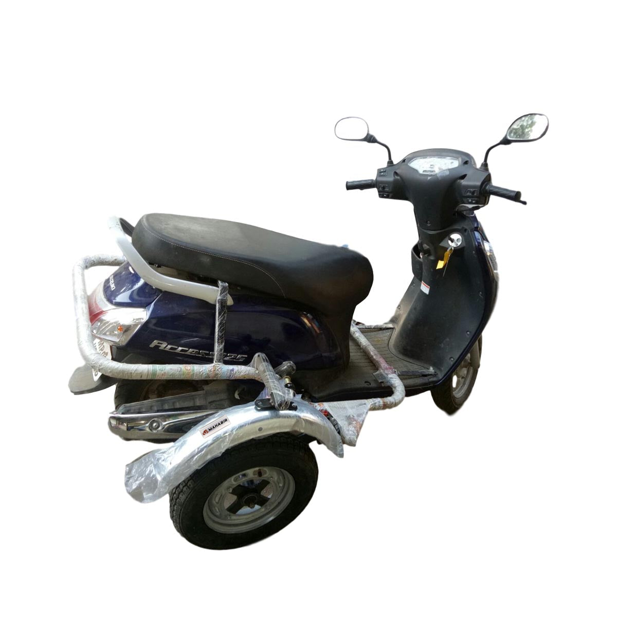 Side wheel attachment for Suzuki Access 125
