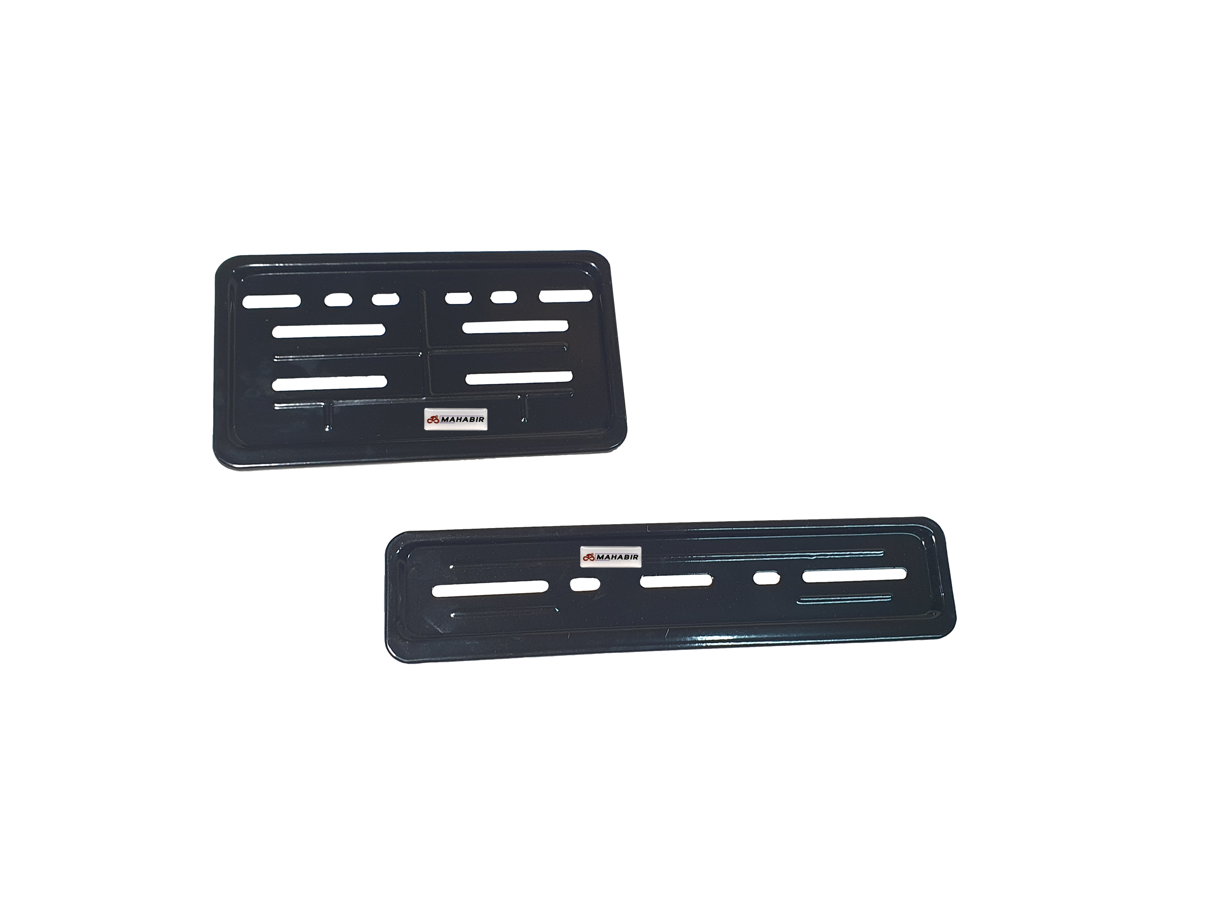 NO. PLATE FRAME METAL SET FOR MOTORCYCLE & SCOOTER MAHABIR INDUSTRIES